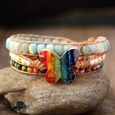 Uwow Moments Howlite Wrap Bracelet-Your Soul Place